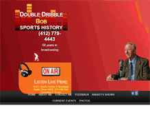 Tablet Screenshot of doubledribblebob.com